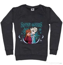 Bluza ADLER dama Sister Queens Negru melanj