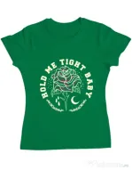 Tricou ADLER dama Hold me tight Verde mediu