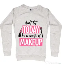 Bluza ADLER dama A waste of makeup Migdala melanj