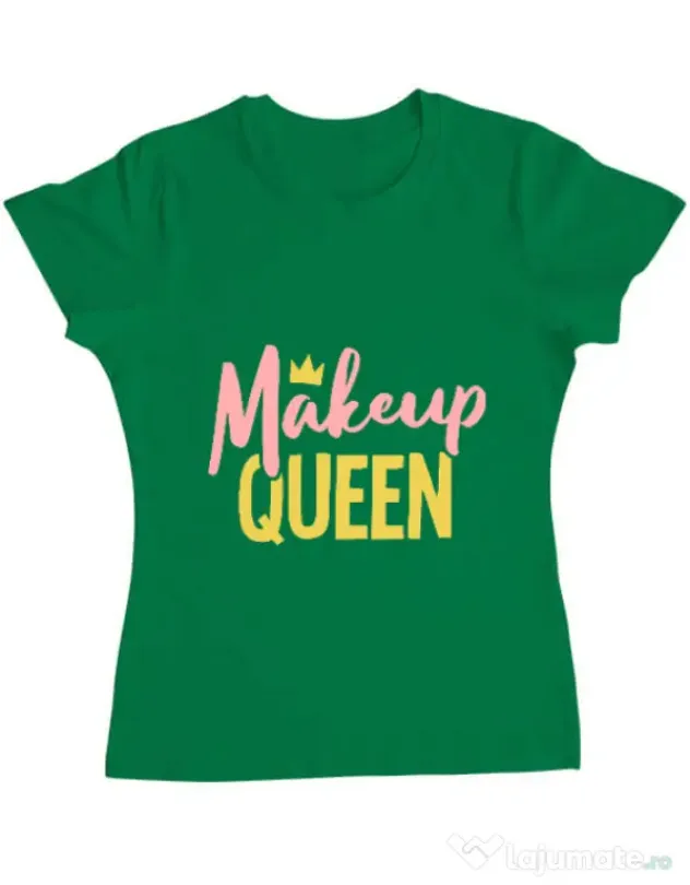 Tricou ADLER dama Makeup queen Verde mediu