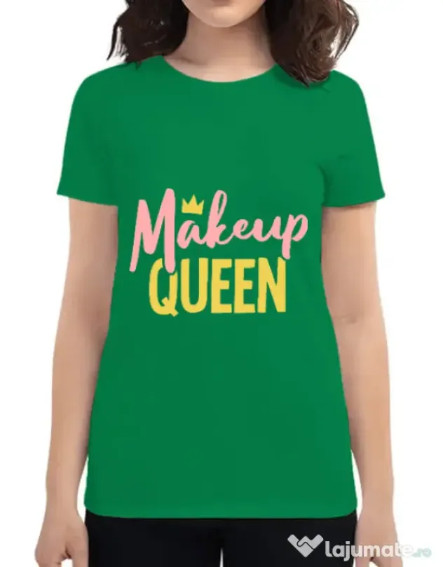 Tricou ADLER dama Makeup queen Verde mediu