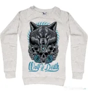 Bluza ADLER dama Wolf of death Migdala melanj 