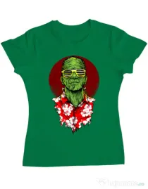 Tricou ADLER dama Frank holiday Verde mediu