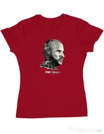Tricou ADLER dama Lincoln Rosu
