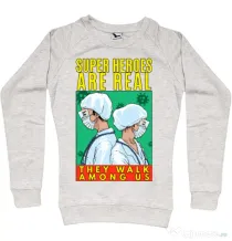 Bluza ADLER dama Real super heroes Migdala melanj