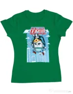 Tricou ADLER dama Cleaning league gel Verde mediu