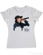 Tricou ADLER dama Adi Morosanu FAMILIA Alb