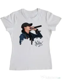 Tricou ADLER dama Adi Morosanu FAMILIA Alb