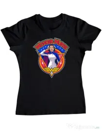Tricou ADLER dama Wonder nurse Negru