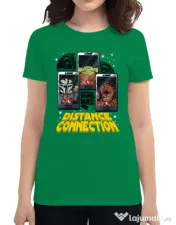Tricou ADLER dama Distance connection Verde mediu