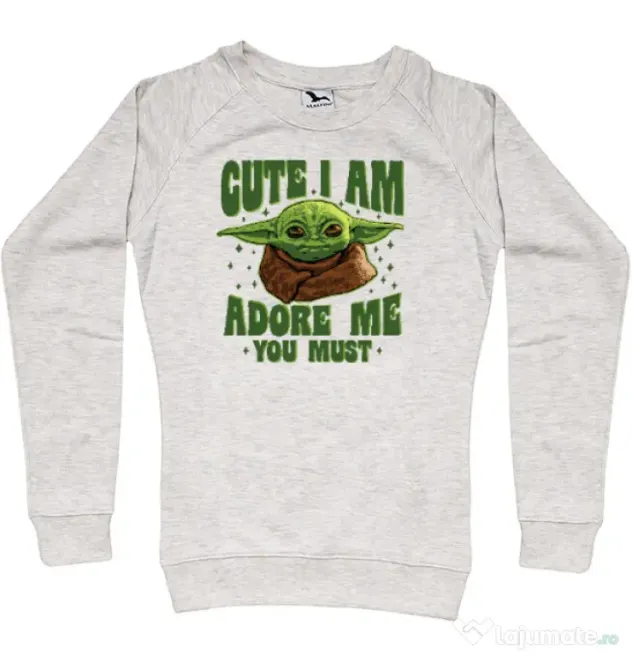 Bluza ADLER dama Cute I am Migdala melanj