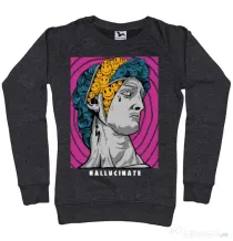 Bluza ADLER dama Hallucinate Negru melanj