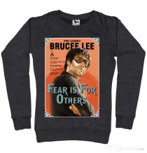 Bluza ADLER dama Fear is for others Negru melanj