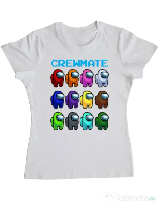 Tricou ADLER dama Crewmate Alb