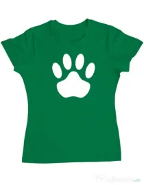 Tricou personalizat dama Custom design Verde mediu