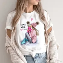 Tricou STANLEY STELLA dama Super Girl Mom