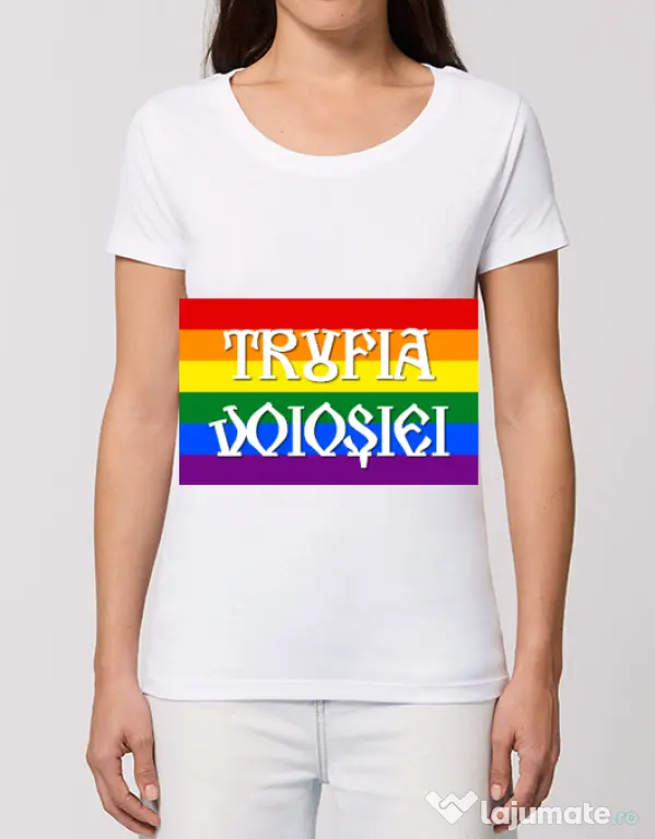 Tricou STANLEY STELLA dama Trufia Voiosiei Alb
