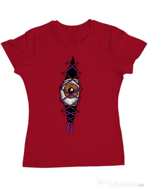 Tricou personalizat dama INSIDE OF ME Rosu