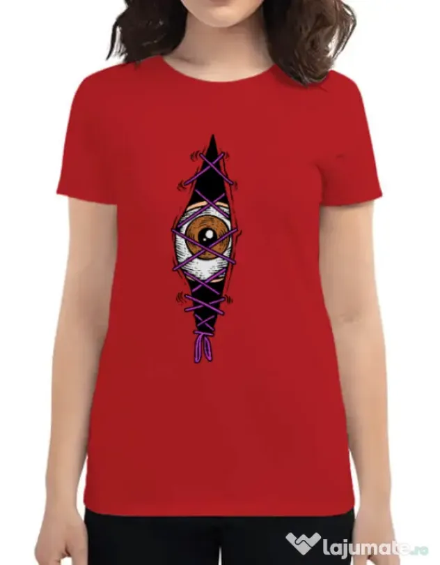 Tricou personalizat dama INSIDE OF ME Rosu