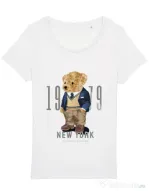 Tricou STANLEY STELLA dama Classic Academy Alb