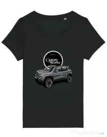 Tricou STANLEY STELLA dama Jeep Renegade Trailhawk #2 Negru