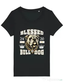 Tricou STANLEY STELLA dama BULLDOG 02 Negru