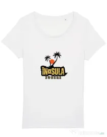 Tricou STANLEY STELLA dama Insula Alb