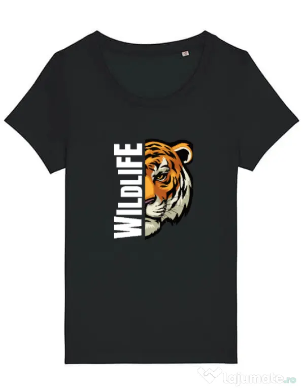 Tricou STANLEY STELLA dama WildLife (dark) Negru