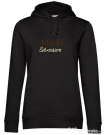 Hanorac dama cu gluga M&D 10 Negru