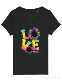 Tricou STANLEY STELLA dama M&D 18 Love Negru