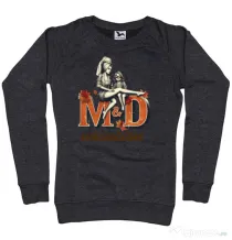 Bluza personalizata dama M&D 22 Negru melanj
