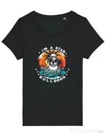 Tricou STANLEY STELLA dama BULLDOG 12 Negru