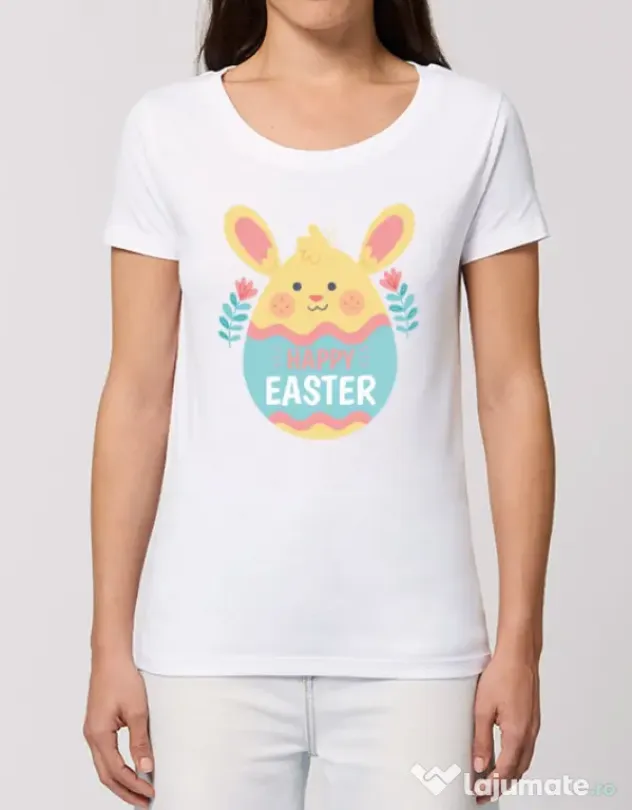 Tricou STANLEY STELLA dama BUNNY CUTE Alb