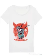 Tricou STANLEY STELLA dama Plankton Alb
