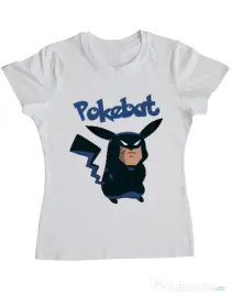 Tricou ADLER dama Pokebat Alb
