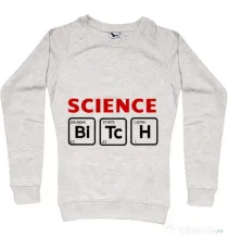 Bluza ADLER dama Science Bitch Migdala melanj