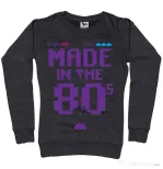 Bluza ADLER dama Made in the 80s Negru melanj