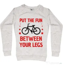 Bluza ADLER dama Put the fun Between your legs Migdala melanj
