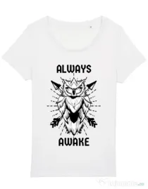 Tricou STANLEY STELLA dama Always awake Alb