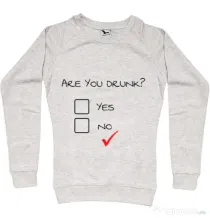 Bluza ADLER dama Are you drunk? Migdala melanj