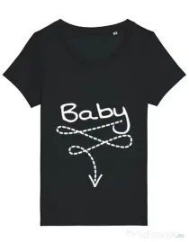 Tricou STANLEY STELLA dama Baby Negru