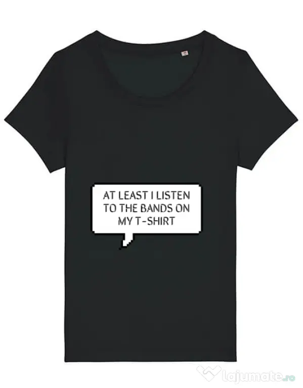 Tricou STANLEY STELLA dama T-shirt band Negru