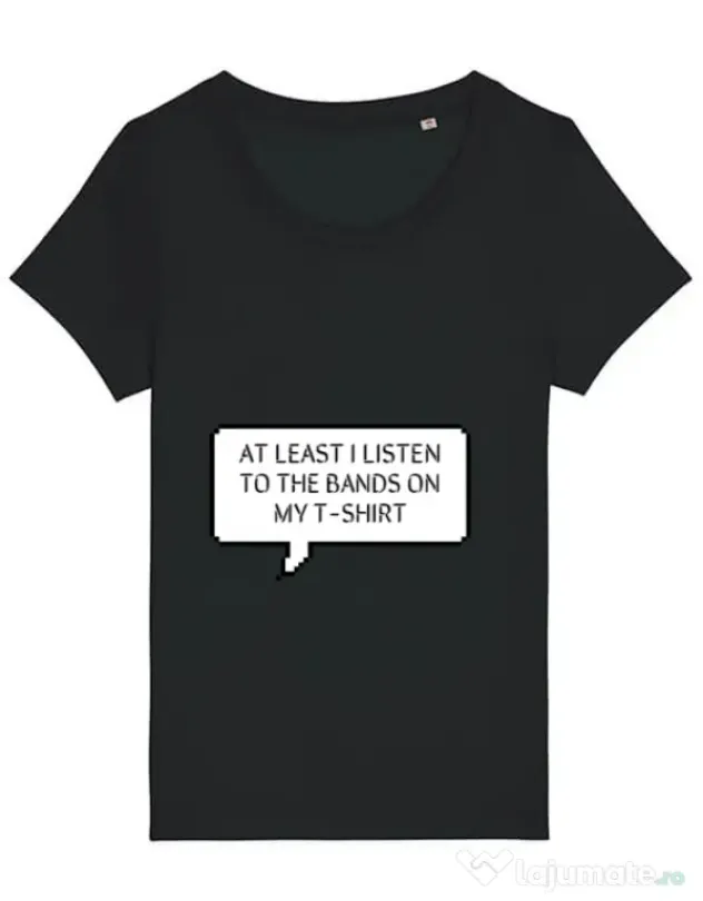 Tricou STANLEY STELLA dama T-shirt band Negru