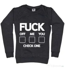 Bluza ADLER dama Check one Negru melanj