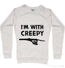 Bluza ADLER dama I'm with creepy Migdala melanj
