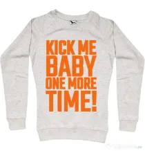 Bluza ADLER dama Kick me baby Migdala melanj