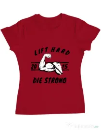 Tricou ADLER dama Lift hard Rosu