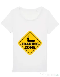 Tricou STANLEY STELLA dama Loading zone Alb