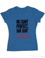 Tricou ADLER dama Editie limitata Albastru azuriu