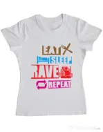 Tricou ADLER dama Raver Alb